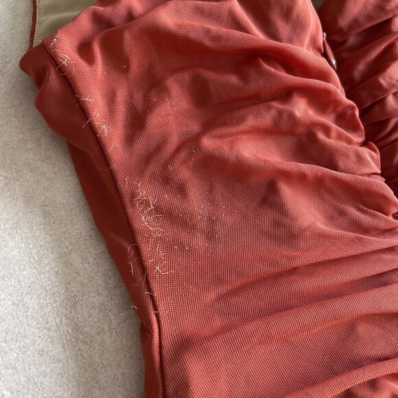 Bebe Fitted Panel Dress ASO Hayley Marshall - Picture 10 of 14